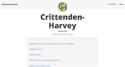 Desktop Screenshot of crittenden-harvey.net
